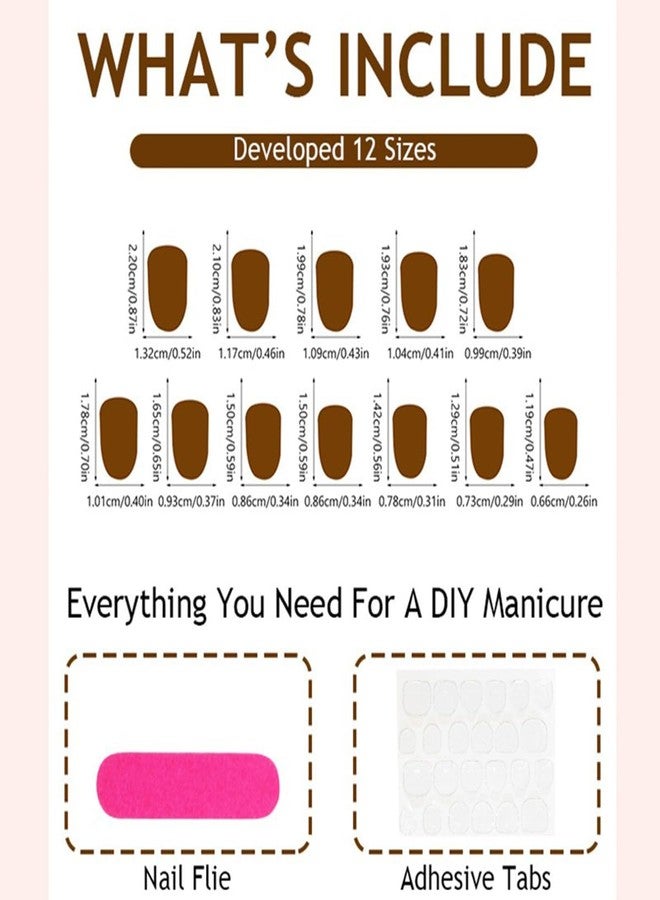 HJKDSFD Oval Press on Nails Short Fake Nails Red French Tip Glue on Nails Valentine False Nails with Bow and Star Designs Cute Glossy Acrylic Nail Holiday DIY for Women Stick on Nail 24Pcs - Image 5